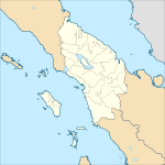 Indonesia North Sumatra location map